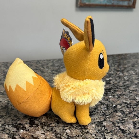 Pokemon Eevee Yellow and Black Plush - Picture 4 of 8